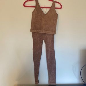 Two piece work out set